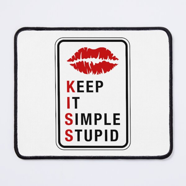 Item preview, Road Sign - Keep it Simple Stupid designed and sold by Clusterfudge.
