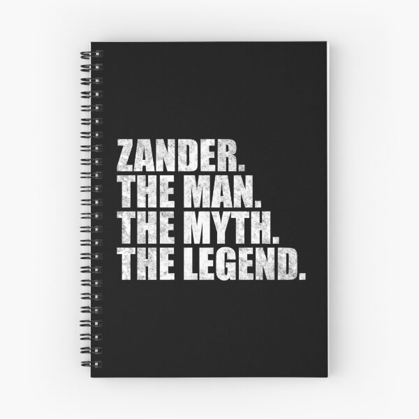 Item preview, Zander Name Zander The Man The Myth The legend designed and sold by Teelogic.