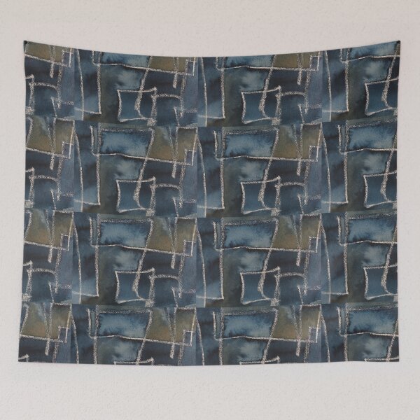 Item preview, City Jazz Rainy Nights in mixed media designed and sold by ChillonLeachArt.