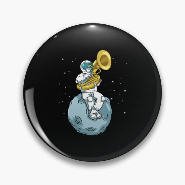 Item preview, Tuba Gift Astronaut Marching Band Music Sousaphone designed and sold by RaineHim.