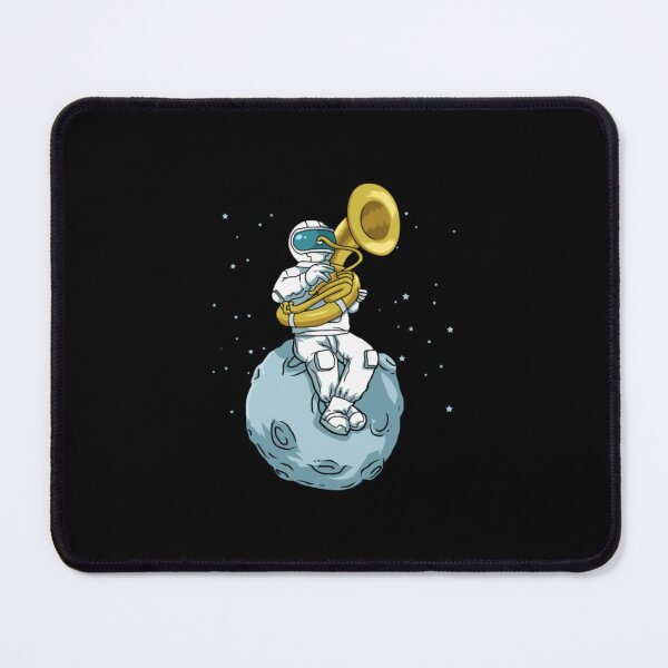 Item preview, Tuba Gift Astronaut Marching Band Music Sousaphone designed and sold by RaineHim.