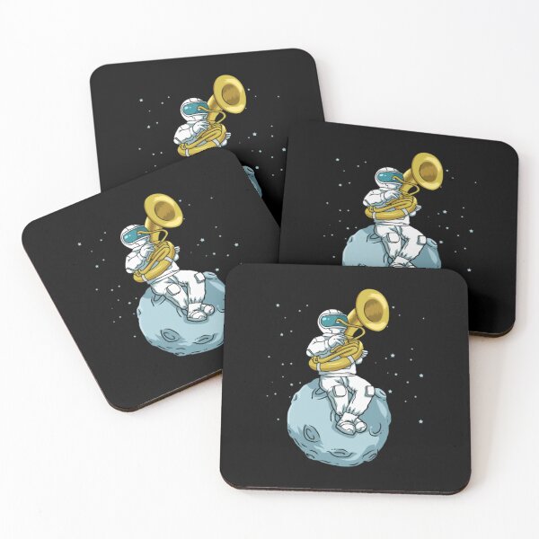 Artikelvorschau, Tuba Geschenk Astronaut Marching Band Musik Sousaphon entworfen und verkauft von RaineHim.