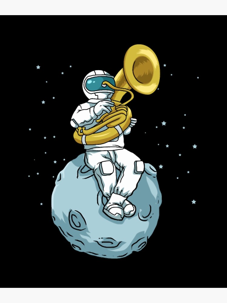 Komi-san playing the tuba by KrakenDaddy on DeviantArt