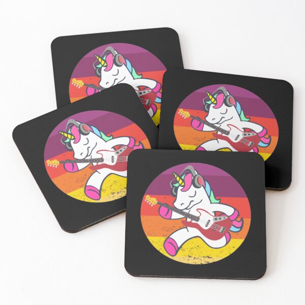 Item preview, Unicorn rocker rock music guitar band designed and sold by RaineHim.