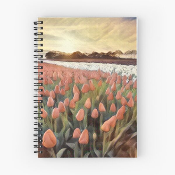 Item preview, A field of tulips designed and sold by Analee & K.