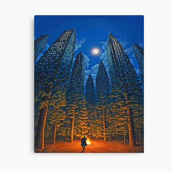 Rob Gonsalves The Arboreal Canvas Print