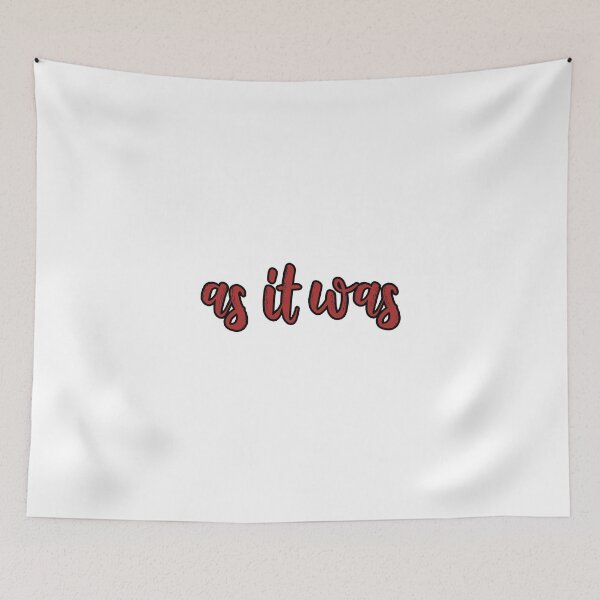 Item preview, As It Was Harry Styles designed and sold by BoldNFresh.