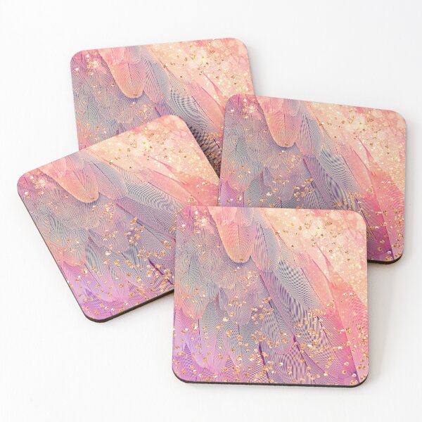 Item preview, Dreamland, candy colors fantasy feathers designed and sold by Glimmersmith.