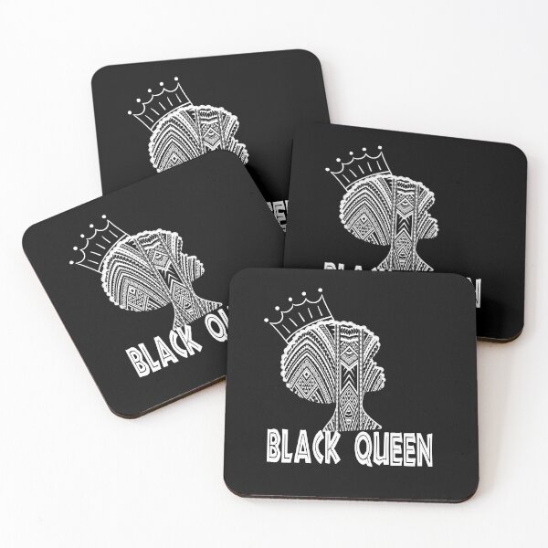 Item preview, Black Queen Tribal Print with Crown Black Pride Juneteenth 2022 Fathers Day Gift Emancipation Black Power 1865 Black History Month  Afro African American designed and sold by InPrintedWord.