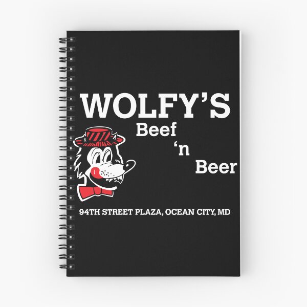 Item preview, Wolfy's Beef N' Beer, Ocean City, MD designed and sold by TeeArcade84.
