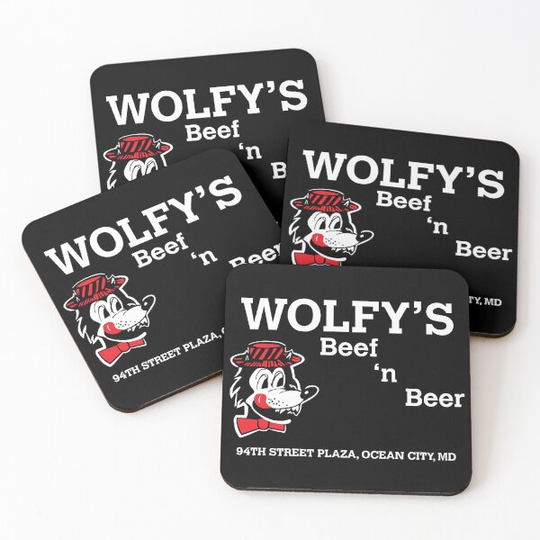 Item preview, Wolfy's Beef N' Beer, Ocean City, MD designed and sold by TeeArcade84.