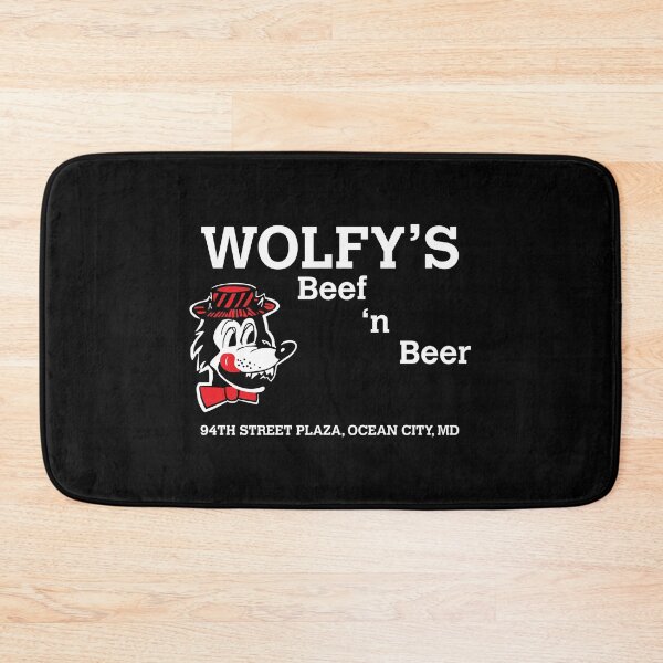 Item preview, Wolfy's Beef N' Beer, Ocean City, MD designed and sold by TeeArcade84.
