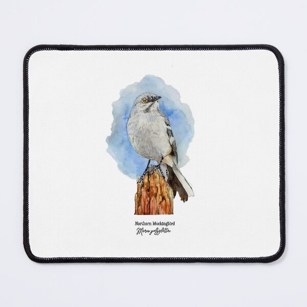 Item preview, To Kill A Mockingbird - Northern Mockingbird Giclee Print Northern Mockingbird Watercolor, designed and sold by malishas.