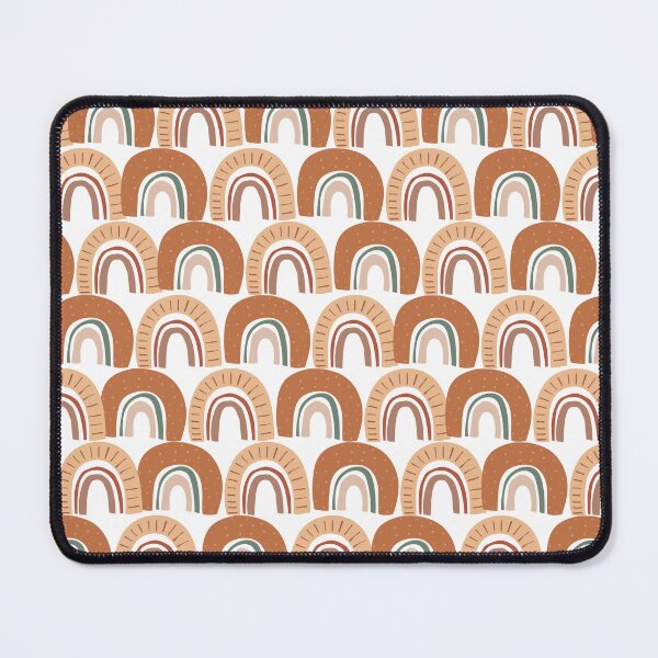 Item preview, Neutral Bohemian Rainbow Pattern designed and sold by DigitalCutFile.