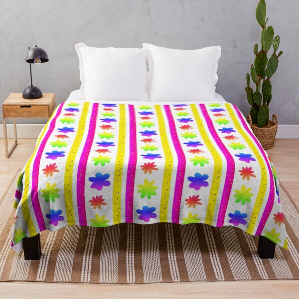 Item preview, bright art floral | colorful bright floral pattern designed and sold by lausn.