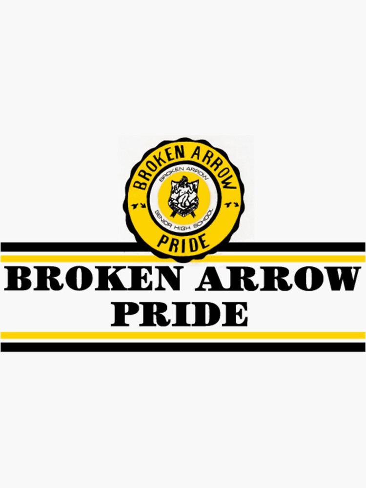 "Vintage Broken Arrow Pride Shirt" Sticker for Sale by CoiDrame | Redbubble