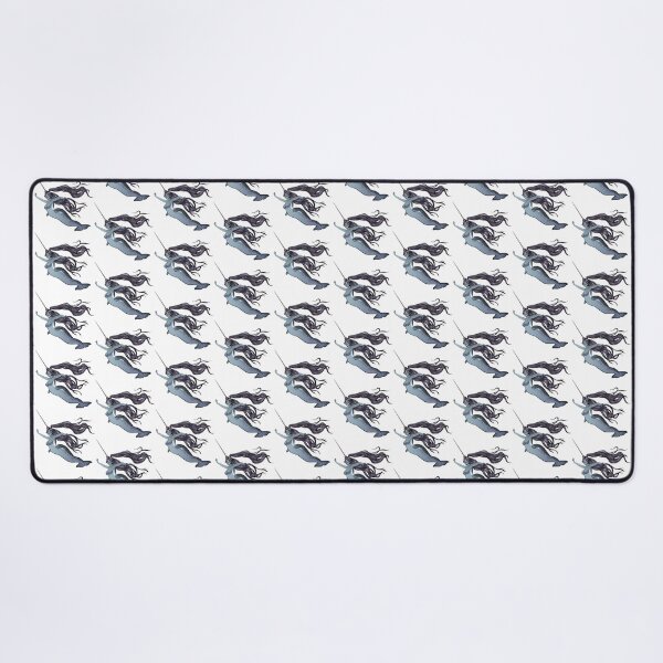 Item preview, Narwhal Mermaid Pattern designed and sold by HoneyPottsArt.