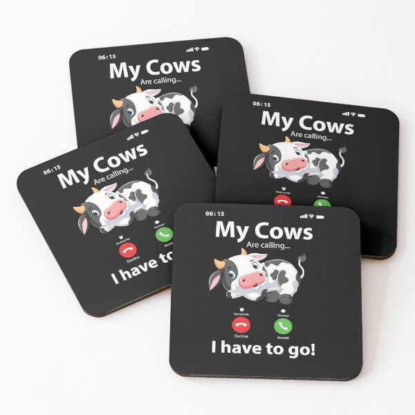 Item preview, MY COWS ARE CALLING I HAVE TO GO designed and sold by sobriowslen.
