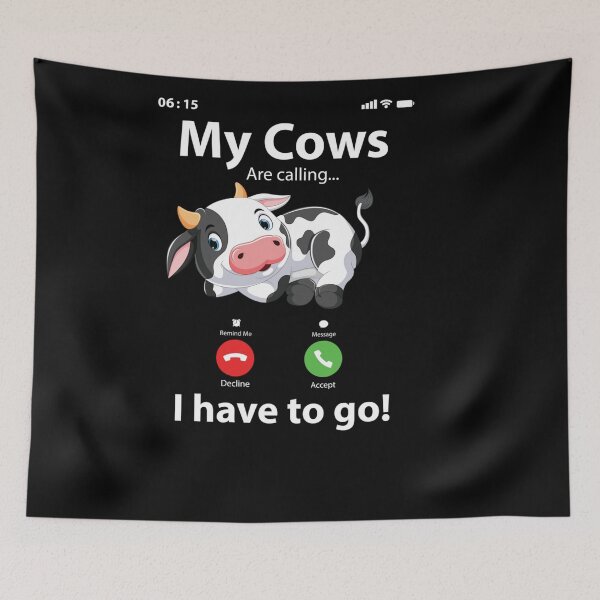 Item preview, MY COWS ARE CALLING I HAVE TO GO designed and sold by sobriowslen.