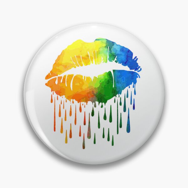 Item preview, lips with droplets designed and sold by thebaig.