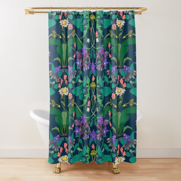 Details about   Dandelion Shower Curtain Seed Blown in Wind Print for Bathroom 