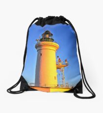0037 Sunbaked Lighthouse Drawstring Bag