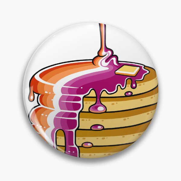 Item preview, Lesbian Pride Pancakes LGBT designed and sold by flannmoriath.