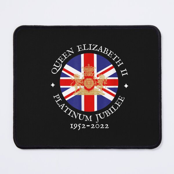 Item preview, QUEEN'S PLATINUM JUBILEE, ROYAL CREST, UK GB UNION JACK FLAG T-Shirt designed and sold by Besnier-Rahel.