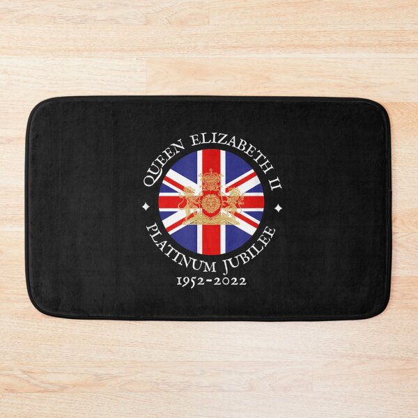 Item preview, QUEEN'S PLATINUM JUBILEE, ROYAL CREST, UK GB UNION JACK FLAG T-Shirt designed and sold by Besnier-Rahel.