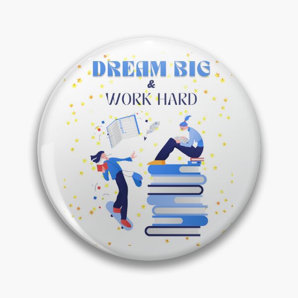 Item preview, Dream Big and Work Hard design designed and sold by mbuz90.