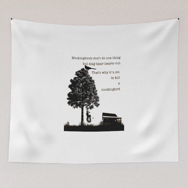 Item preview, To Kill A Mockingbird Poster - To Kill a Mockingbird Minimalist Print Poster - A Sin to Kill a Mockingbird designed and sold by malishas.