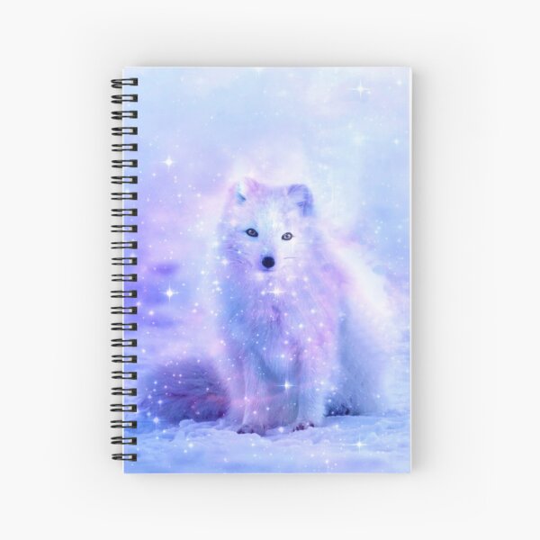 Arctic Iceland Fox Spiral Notebook