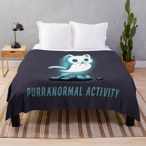 Item preview, Purranormal Activity Ghost Cat Halloween Men Women Kid Youth Crewneck Long Trending designed and sold by sapazauggs.