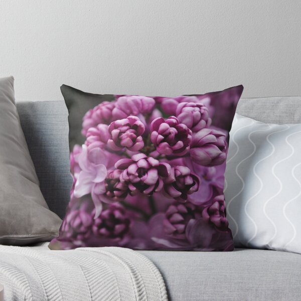Lilac Throw Pillow