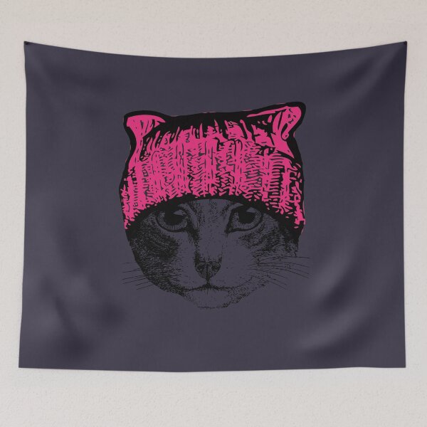 Item preview, Pussyhat Protest Womens March Pussycat Pink Hat P P R E M I U M M Scoop Hot Idea designed and sold by sapazauggs.