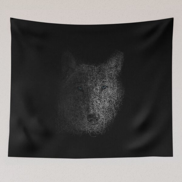 Item preview, Cool wolf artwork designed and sold by DopeDesign111.