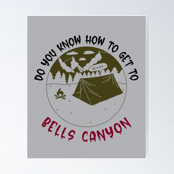 Item preview, Bells Canyon Camping designed and sold by Alchemytshirts.