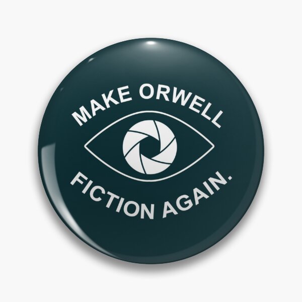 Item preview, Make Orwell Fiction Again- 1984 Doublespeak is Here   designed and sold by ChloeArtCr11.