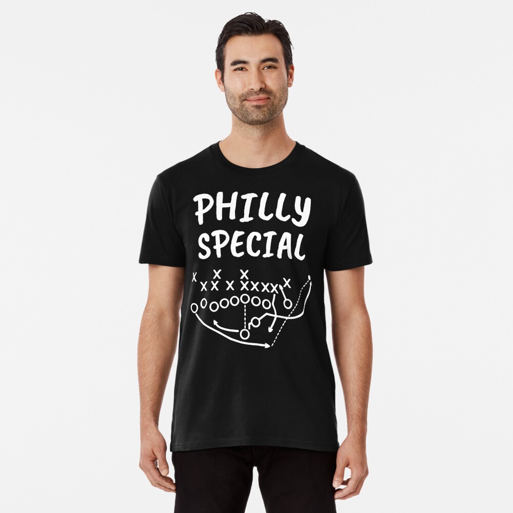 Philly Special The Play Call Football T Shirt Black :