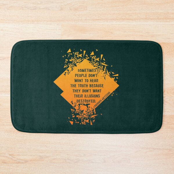 Item preview, Illusions Destroyed Truth Nietzsche Best Quote   designed and sold by ChloeArtCr11.