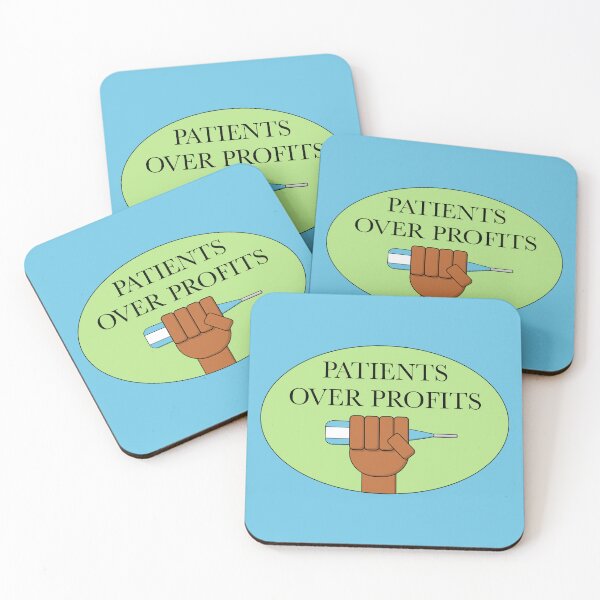 Item preview, Patients Over Profits - Fund Public Hospitals designed and sold by Picket Club.