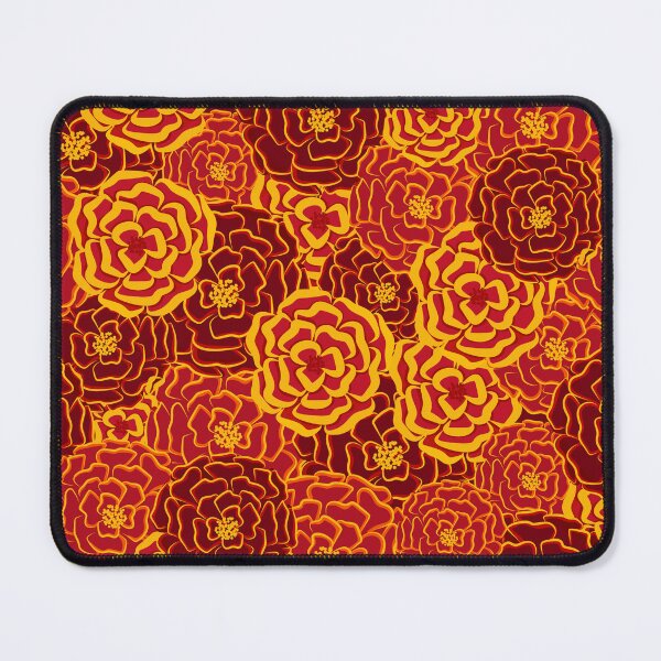 Item preview, Marigolds and Purple  designed and sold by Krystal  Thomas.