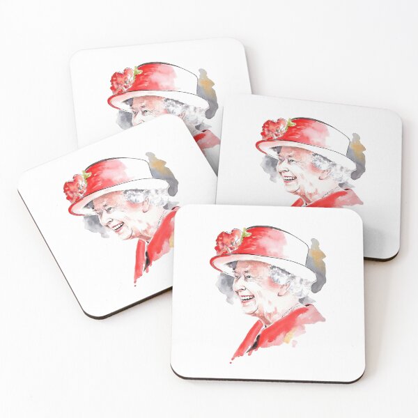 Item preview, Queen Platinum Smile Watercolor designed and sold by Mnightsa.