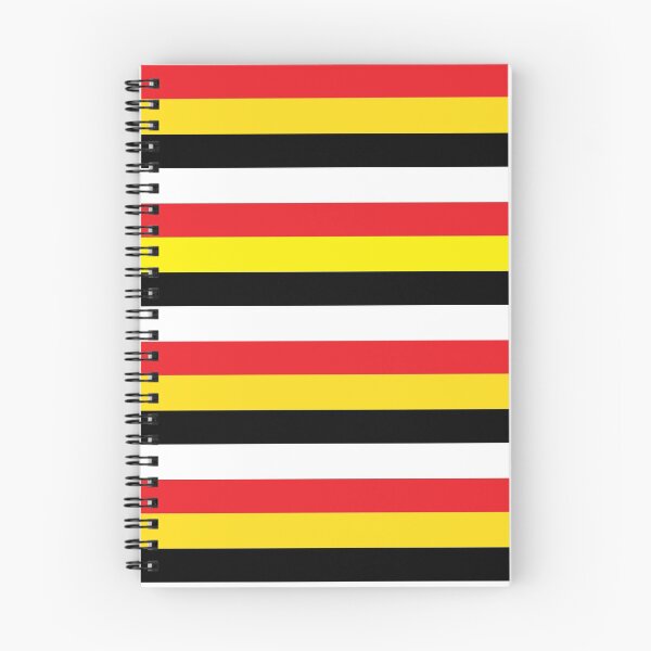 Item preview, Red, Yellow, Black & White Stripes designed and sold by Lore White.