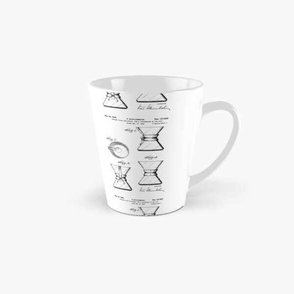 Coffee Chemex patent art, old coffee chemex design for coffee lovers Coffee  Mug for Sale by anodyle