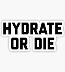 Hydrate or Die Sticker