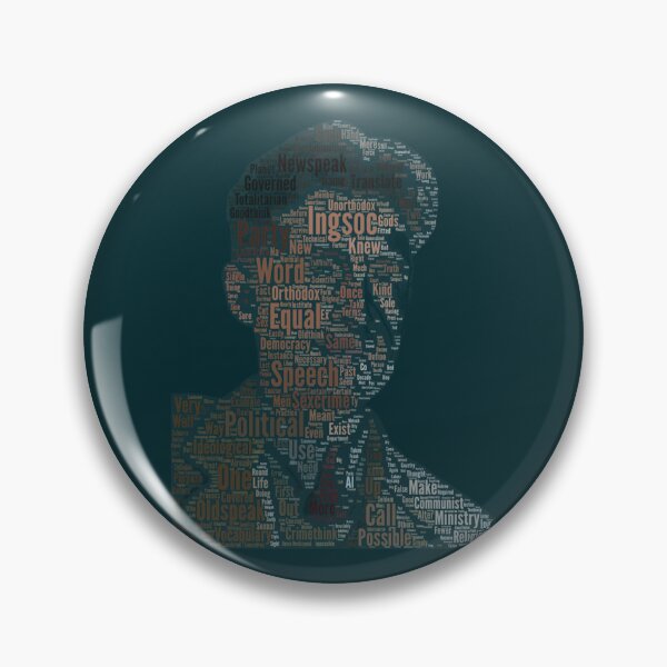 Item preview, George Orwell - Word Cloud    designed and sold by ChloeArtCr11.