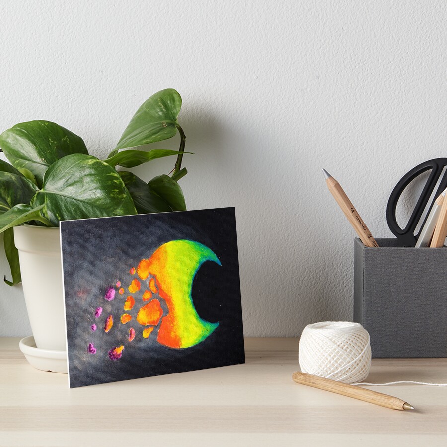Item preview, Art Board Print designed and sold by quietmeowdesign.