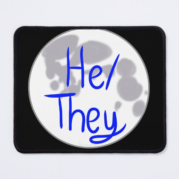 Item preview, Lunar He/They Pronouns designed and sold by funlittlewonders.