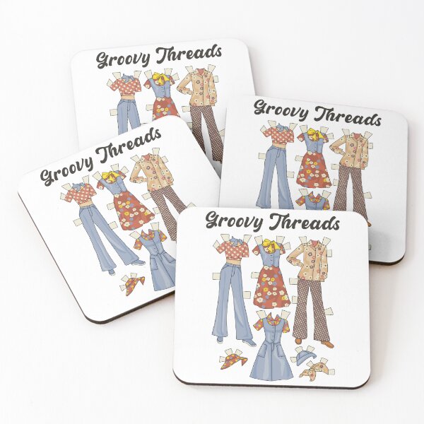 Item preview, Groovy Threads designed and sold by Unhinged Heather.